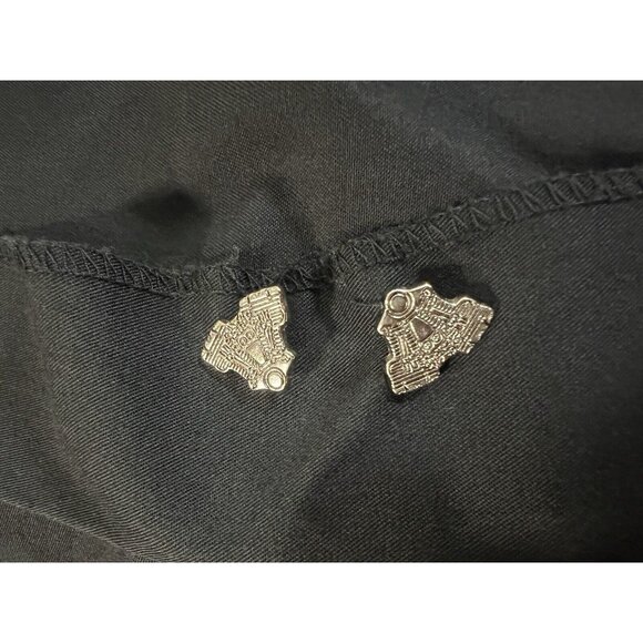 Dragonfly American Dream Men Short Sleeve Button Down Size Medium Biker American - Picture 12 of 14